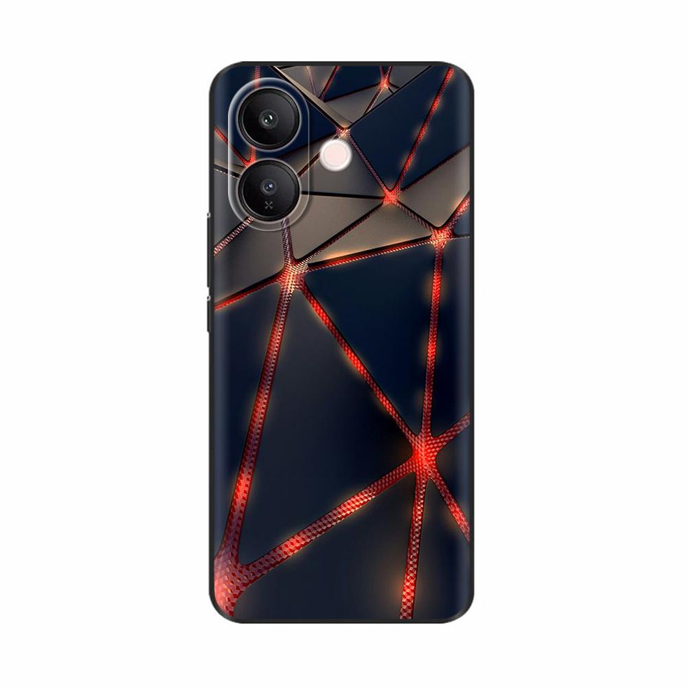 For Vivo V60 Lite 5G Phone Case Soft Matte Silicone Cover Capa For Vivo V60 Lite V60lite Funda Cartoon Back Cover Cute Pattern