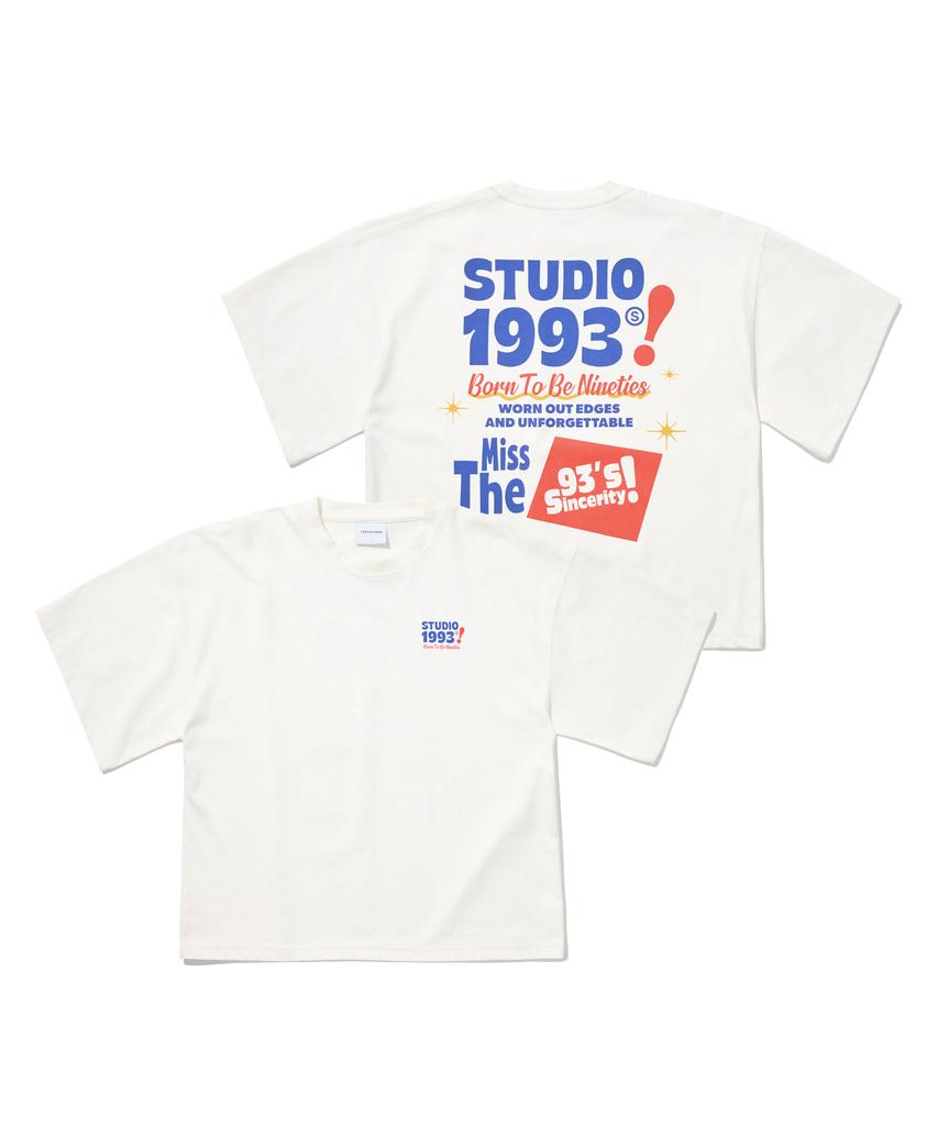 1993STUDIO Retro Multi-Typo Oversized Graphic T-Shirt_Ivory
