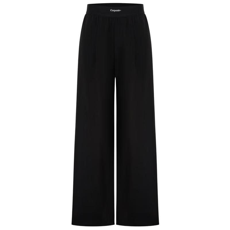 

MO&Co. Брюки широкие от бедра с эластичной высокой талией серии C+ M / 165