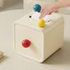 Dopamine Desktop Tissue Holder for Living Room or Bedroom Elegant Napkin Dispenser Waterproof Paper Roll Container