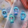Student Children'S Watch Women'S Plastic Frozen Luminous Glowing Bracelet Niche