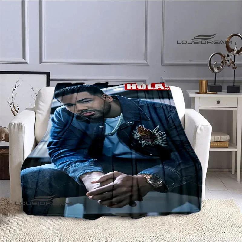 Latin singer Romeo Santos blankets Flannel Warm blanket soft and comfortable blanket picnic blankets bed linings birthday gift