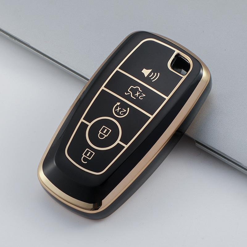 

Suitable for Ford Car Key Cover, Focus Mondeo, Winged Tiger, Road Shaker, Wingbo Edge Case, Buckle