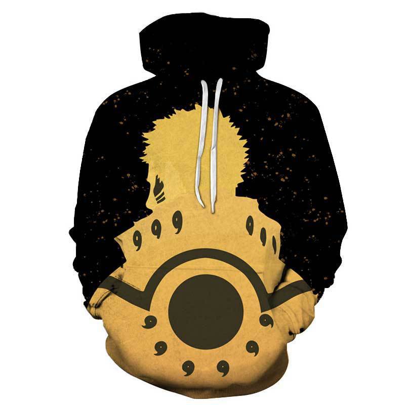 

NARUTO Hoodie Sweatshirt for Mens Womens CARTOON Printed Cool Streetwear XXS