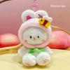 Adorable Rabbit Plush Bag Charm With Soft Plush Fabric For Travel Accessories