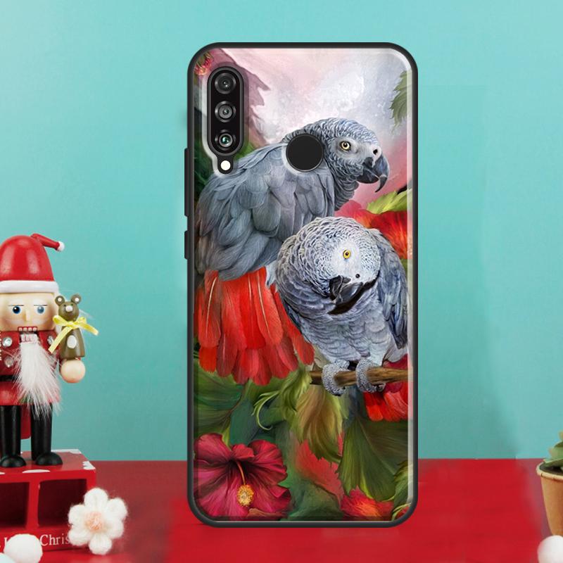 Animal Parrot Birds For Huawei Nova 10 9 SE 12i 12s 11i 8i Y90 Y60 Y70 Y72 Y73 Y61 Y91 P30 P40 Lite P60 Pro Case