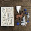 DIY Reindeer Silicone Cake Mol