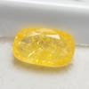 Natural Yellow Sapphire Loose Gemstone 3.30 Ct Cushion Cut September Birthstone for Gem Collections