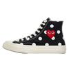 Converse Comme Des Garçons Play Polka Dot Black High