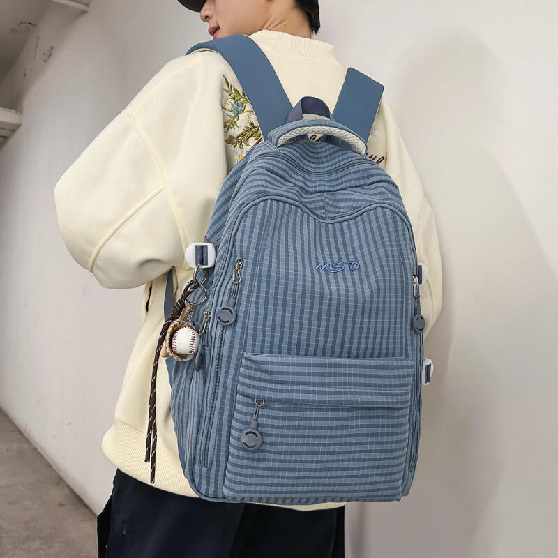 Campus Men's Backpack Middle School Students' Class Schoolbag Women's Large Capacity Backpack