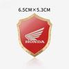 Honda Sticker Motorcycle Decoration Accessories Flying Wing Shield Metal Tag Pcx125pcx160nss350cbr600 Universal Stickers Cb650r