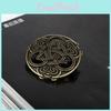 Celtic Knot Brooch With Alloy Material For Men And Women Nordic Vintage Style