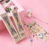 Nostalgic Wooden Pick-Up Sticks Game: Classic Parent-Child Interactive Toy with 80 Bamboo Sticks
