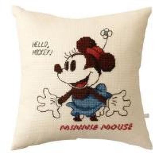 

Olympus Thread 6033 Embroidery Kit Cushion Disney Minnie Mouse
