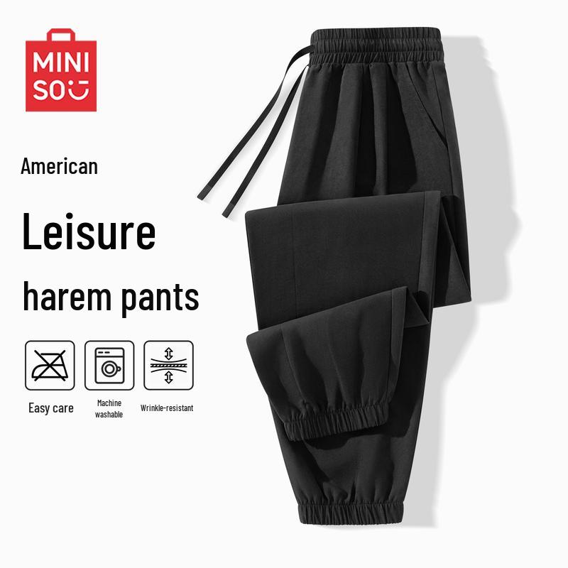 MINISO Men's Summer Casual Tapered Sports Pants