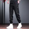 Jie Lei Nuo Men's Loose-Fit Casual Tapered Cargo Pants