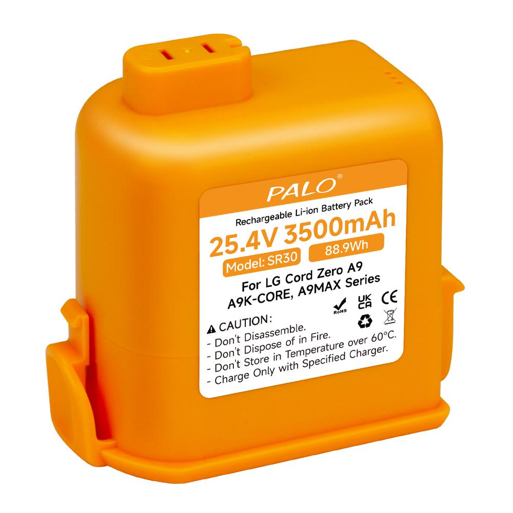 

25.4V EAC63382204 Сменный аккумулятор для пылесоса для LG Cord Zero A9,A9M,A9S,A9K-PRO,A9K MAX,A9K-CORE,A9PLUS,CordZero A9 1PCS