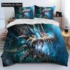 World of Warcraft,WOW ,Game Gamer Comforter Bedding Set,Duvet Cover Bed Set Quilt Cover Pillowcase,king Queen Size Bedding Set