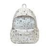 Schoolbag New Star Printed Casual Backpack Middle School School Bag Daily Commuting Large Capacity Double Backpack