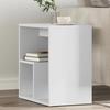 VidaXL Side Tables 2 Pcs White 50x30x50 Cm Engineered Wood, End Table, Sofa Table, Living Room Table, Table 840556