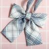 Jk Japanese Plaid Korean Version Of Collar Flower Graduate Female Collar Flower College Wind Streamer Jk Bow Shirt Accessories Sailor Suit