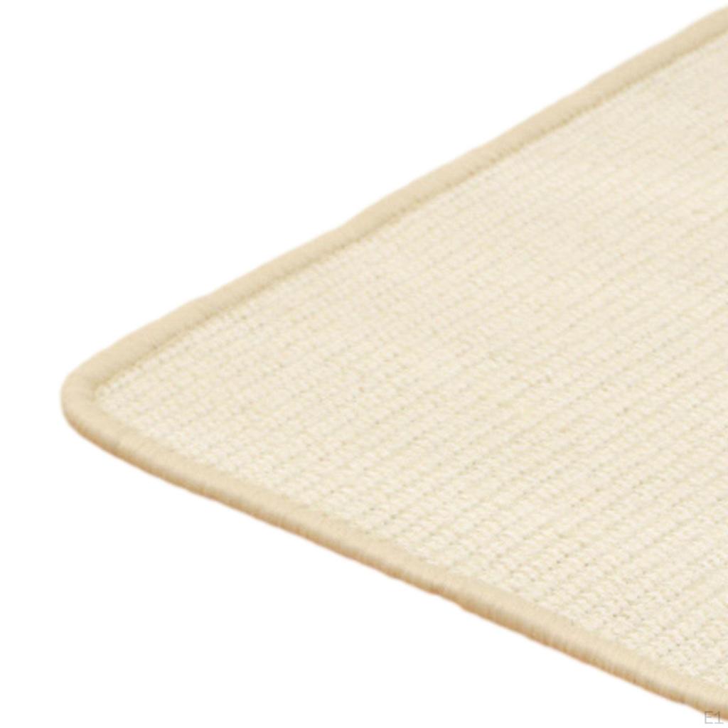 Cat Scratch Mat Horizontal Wear Resistant Furniture Protector Sisal Scratching Pad Kitten