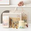 Ceramic Mug with Lid Filter Tea Separation Teacup Office Cup Water Cup Business Gift
