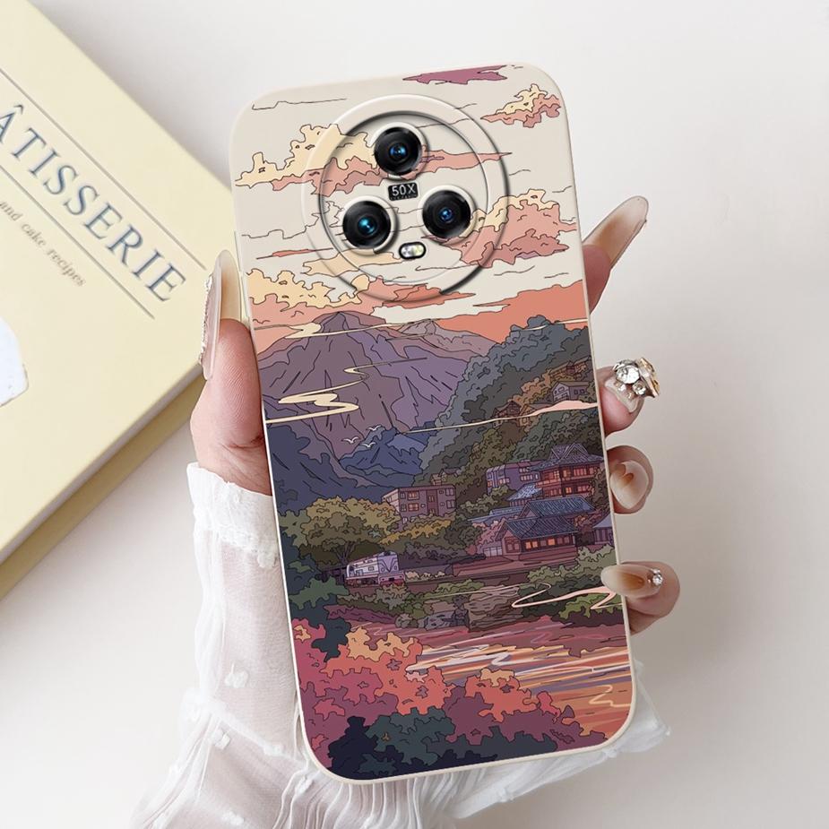 For Honor Magic5 Pro Case PGT-AN10 Cute Fashion Cartoon Cover Soft TPU Phone Case For Honor Magic 5 Pro Magic5 Lite Fundas Coque
