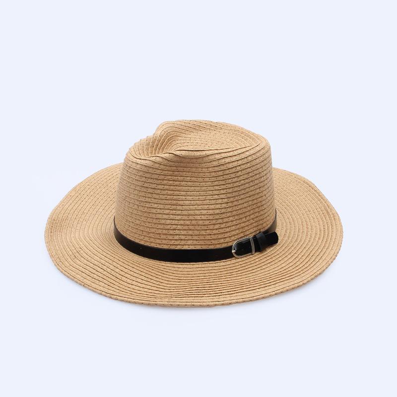 

Sun hat men s summer foldable hat men s trendy sun hat men s hat big-brimmed straw hat men s outdoor sun protection hat Adult average size