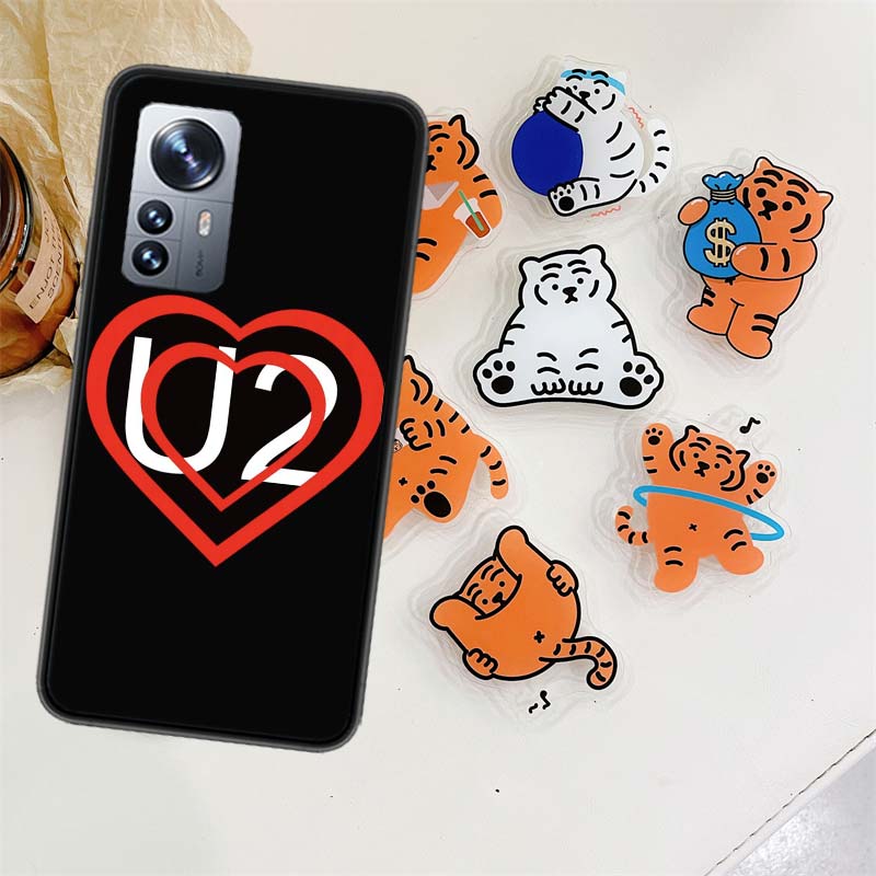 Band U2 Phone Case For Xiaomi Poco X7 X6 M8 M7 M6 M4 M3 X4 Pro F7 Ultra M5S Mi 14 14T 15 15T 12T 10T Pro 12S 12 11 Lite Cover Co