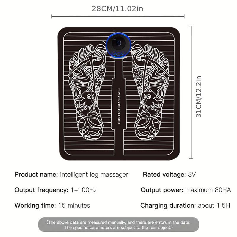 Intelligentes EMS-Massage-Fußpolster mit ferngesteuerter Aufladung