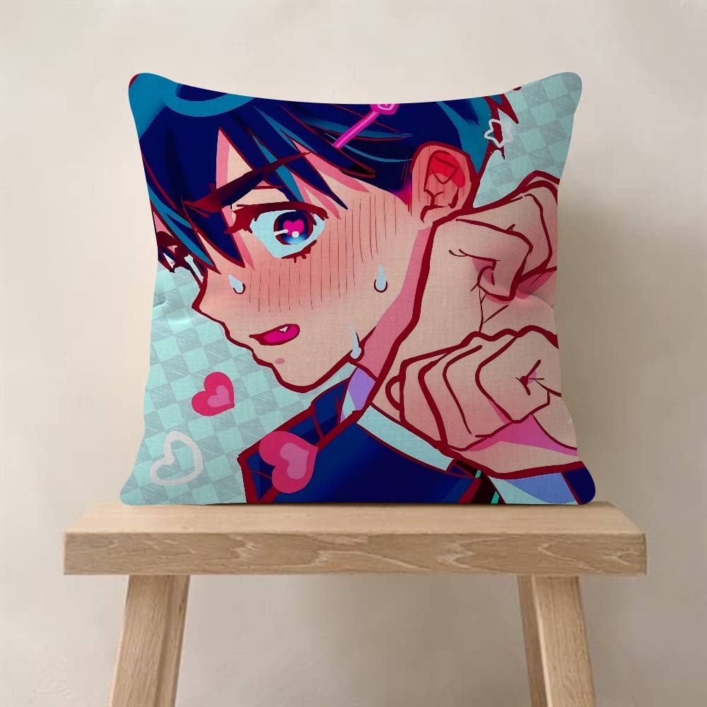 Anime Alien Stage Ivan Till Cushion Cover Car Throw Pillow Case For Sofa Car Christmas Gift