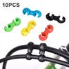 Bicycle Brake Cable S Style Clip Buckle Hose Guide Bicycle Mtb Cross Line Clip Neat Tie Holder Bicycle Accessories 1 Colors