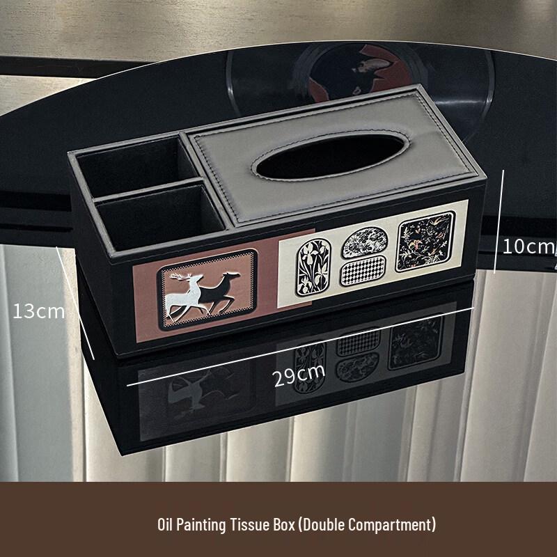 LIEI Creative Tissue Box with Remote Control Holder