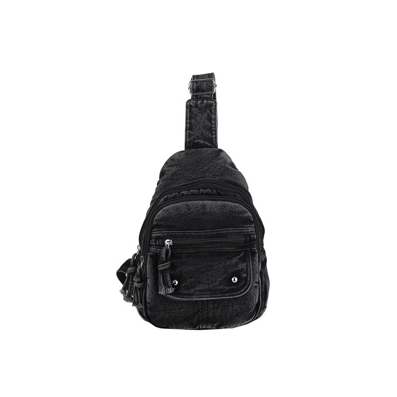 Denim Bag Women Chest Bag Crossbody Bag