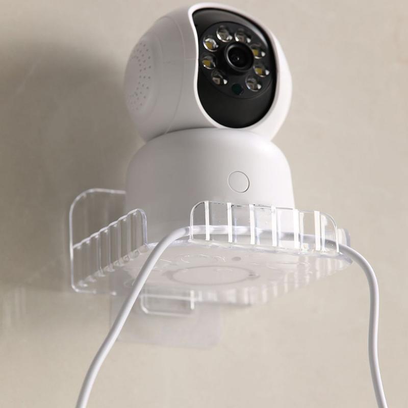Punch-Free Security Surveillance Camera Stand New Traceless Wall-Mounted Bracket Home Self-Adhesive Drill-Free Fixer 1Pcs