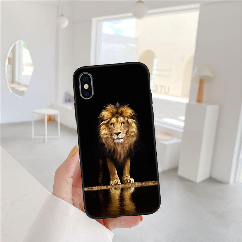 Wolf Tiger Lion Phone Case for Motorola Moto Edge + G54 E14 G04S G45 G54 G64 S30 S50 X30 X40 X50 Ultra Pro Power