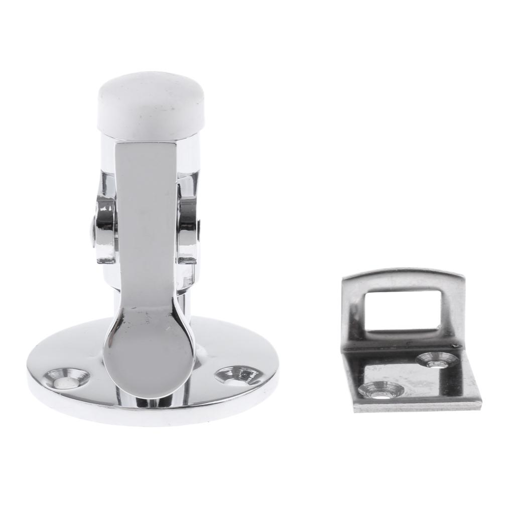 Boat Door Stop Stopper Catch 316 Stainless Steel Door Holder For Yacht RV Motorhome Camper Spring Latch Marine Hardware