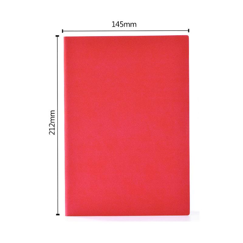 Hot Sale Customizable A5 Planner Notebook 50 MOQ Wedding Gift Notebooks 100 Sheets Spiral Binding Soft Cover PU Leather Stock