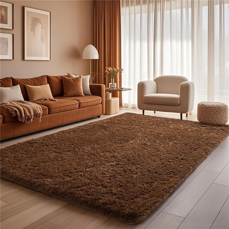 Large Area Rugs for Living Room Super Soft Fluffy Modern Bedroom Rug, Tie-Dyed Indoor Shag Fuzzy Carpets for Girls Kids Nursery Room Home Decor