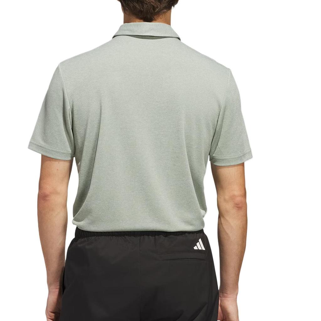adidas DRIVE HEATHER POLO SHIRT Polo Shirt Men's Dusty Green JJ1698