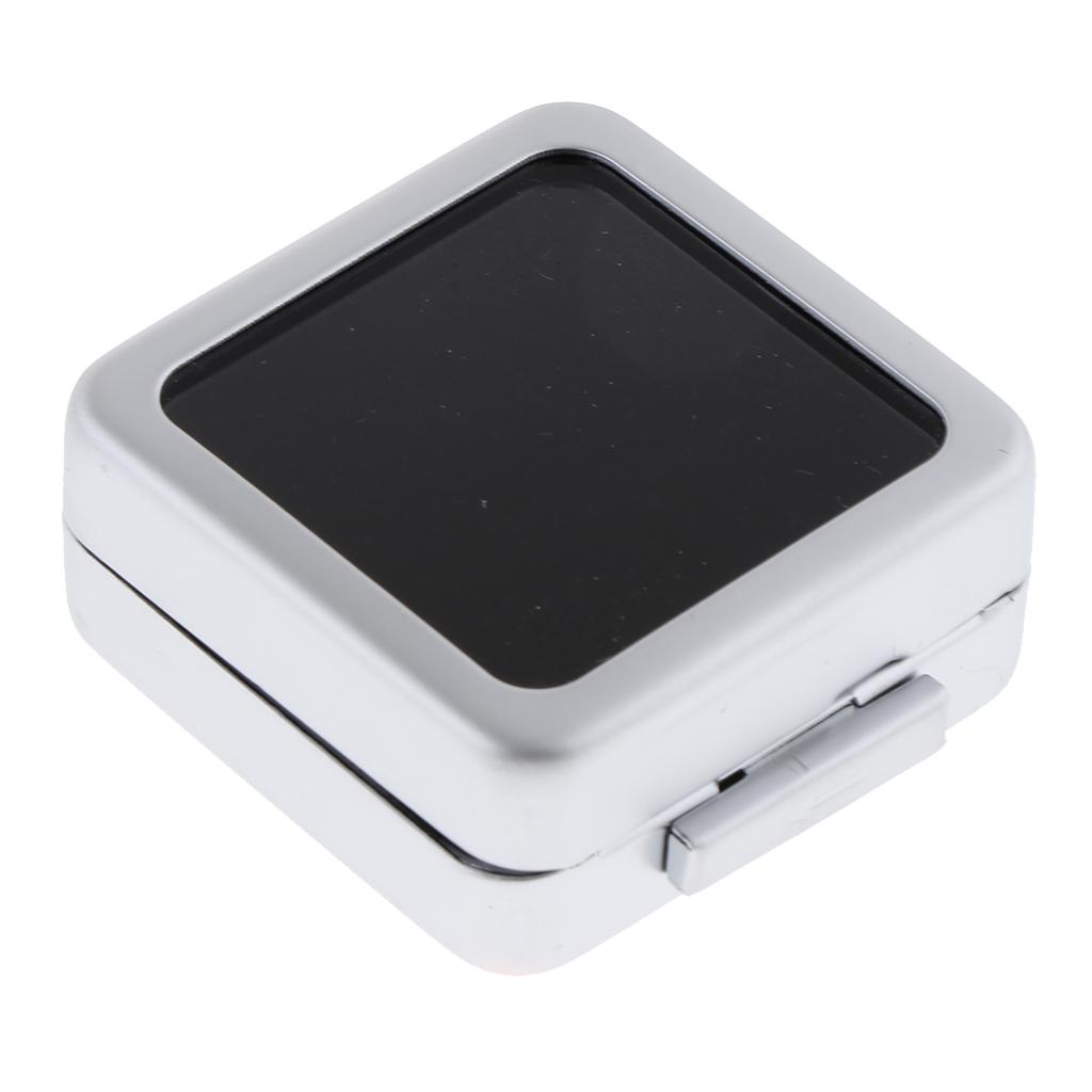 3pcs Metal Jewelry Gift Box Loose Organizer Case