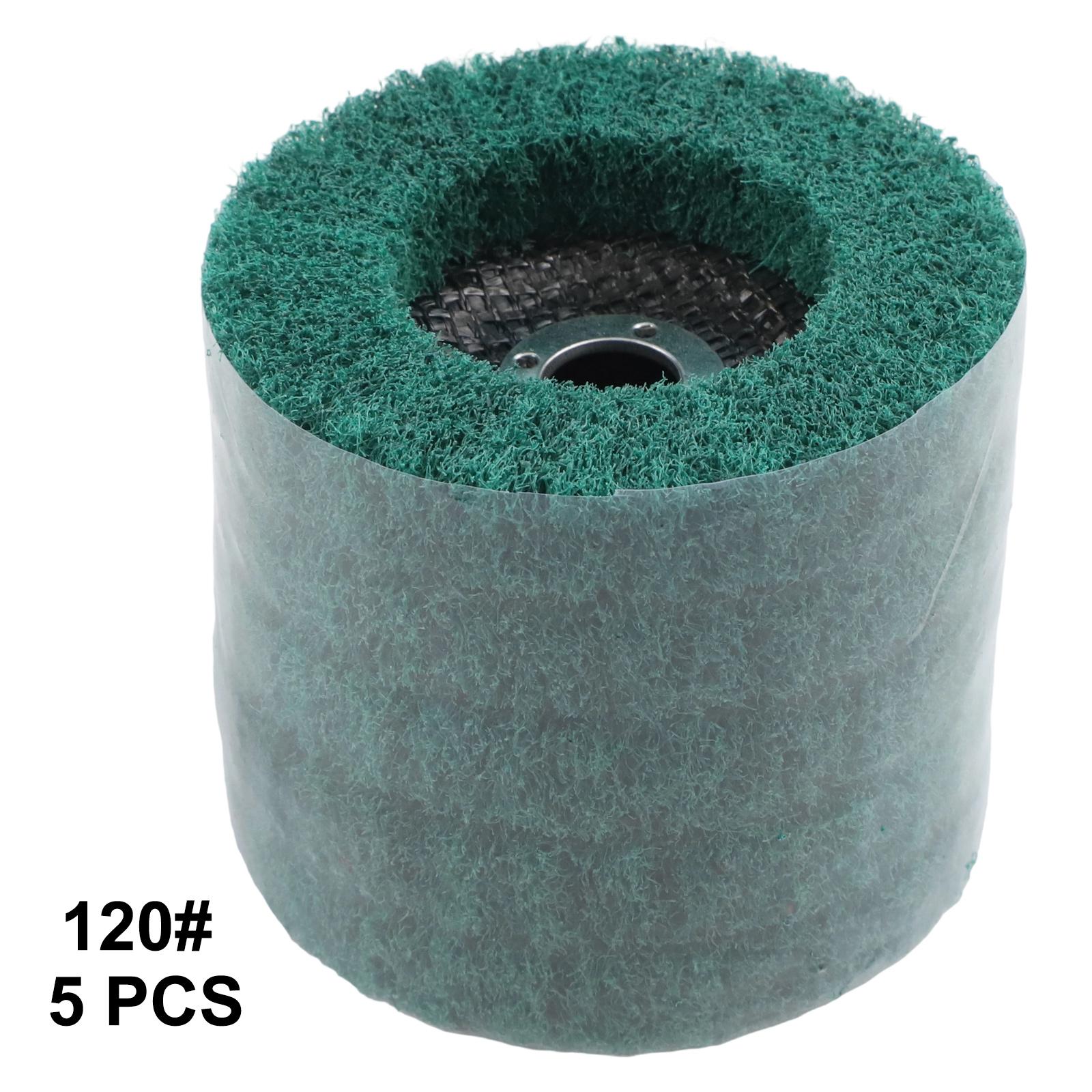 

Set of 5 Abrasive Polishing Buffing Wheels 4in Nylon Flap Discs for Angle Grinders Suitable for Stainless Steel China Mainland