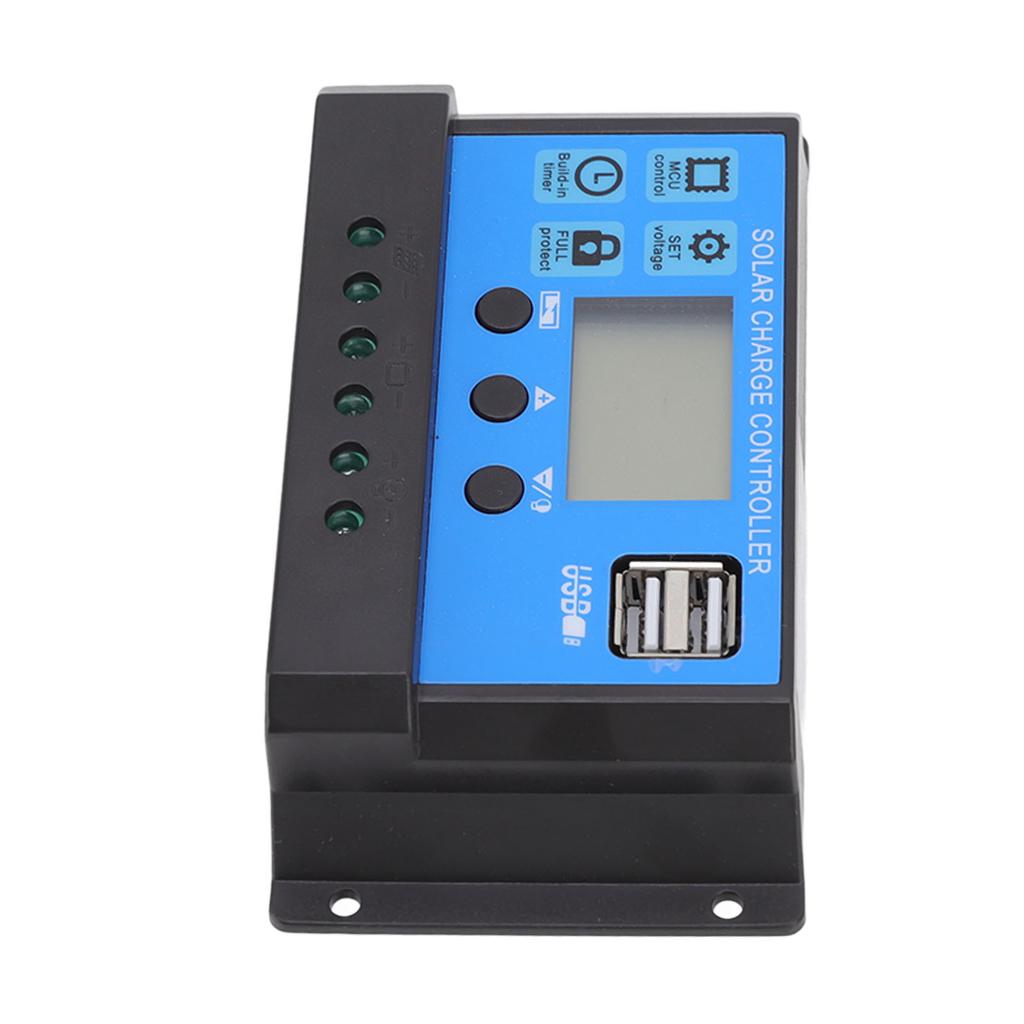 12V 24V Solar Charge Controller Dual USB Port Solar Panel Charger Controller for Industry