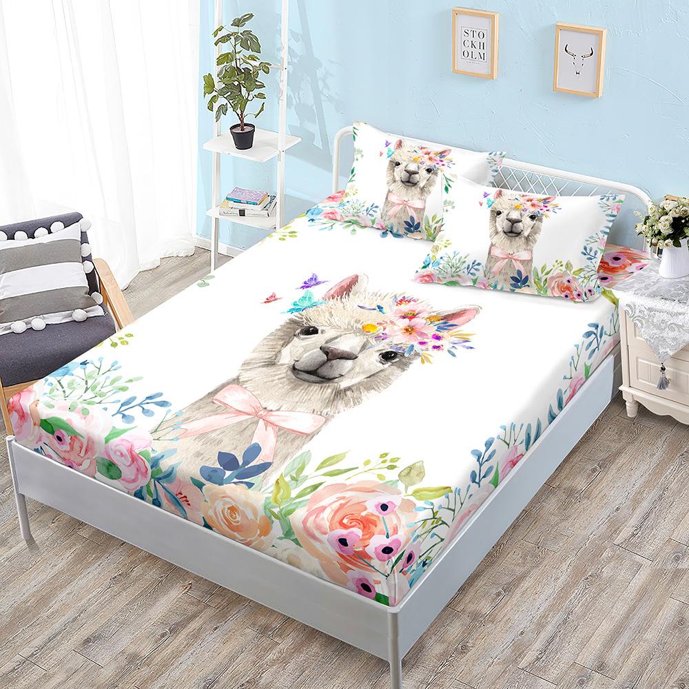 Tier Hengst Matratzen-Kit Matratze Dreiteiliges Set Tagesdecke Kissenbezug Matratzen-Schutzbezug