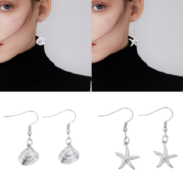Elegant Shell Stud Earrings Stainless Steel Allergy Resistant Jewelry Lightweight For Women Fashion