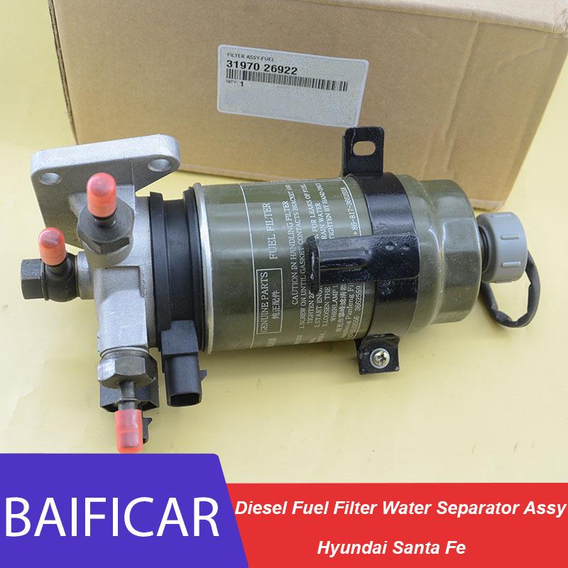 Baificar Brand New Diesel Fuel Filter Water Separator Assembly OEM 31970-26922 3197026922 For Hyundai Santa Fe