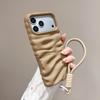 Textured Lanyard Phone Case for iPhone 16 Pro Max, Compatible with New Apple 14/13 Models