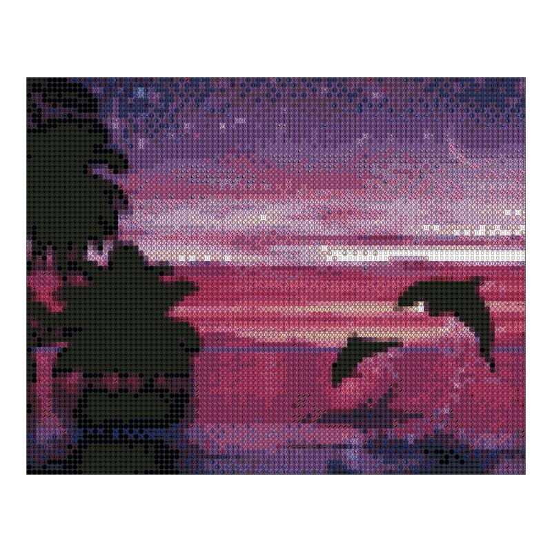 Full Drill 5D DIY Diamond Painting Full Round Mosaic Home Decorative