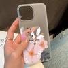 Soft TPU Matte Flower Phone Case for iPhone 13 Funda iPhone 11 14 15 Pro Max 14 Plus 12 Mini 13pro 13promax Transparent Covers